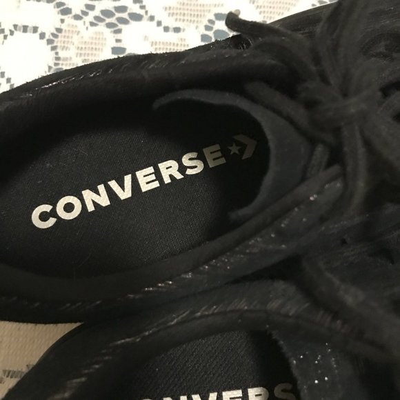 Converse One Star Pro Ox Black/White - Picture 6 of 8
